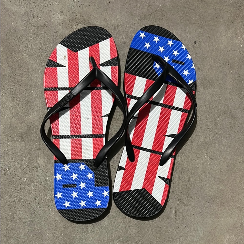 Pinko Black Flip Flops